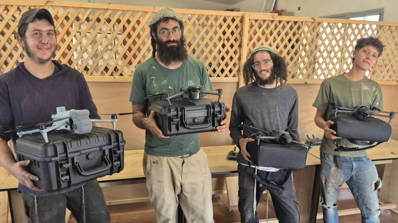 Drones for outposts, Saturday, September 5, 2026 – the West Bank