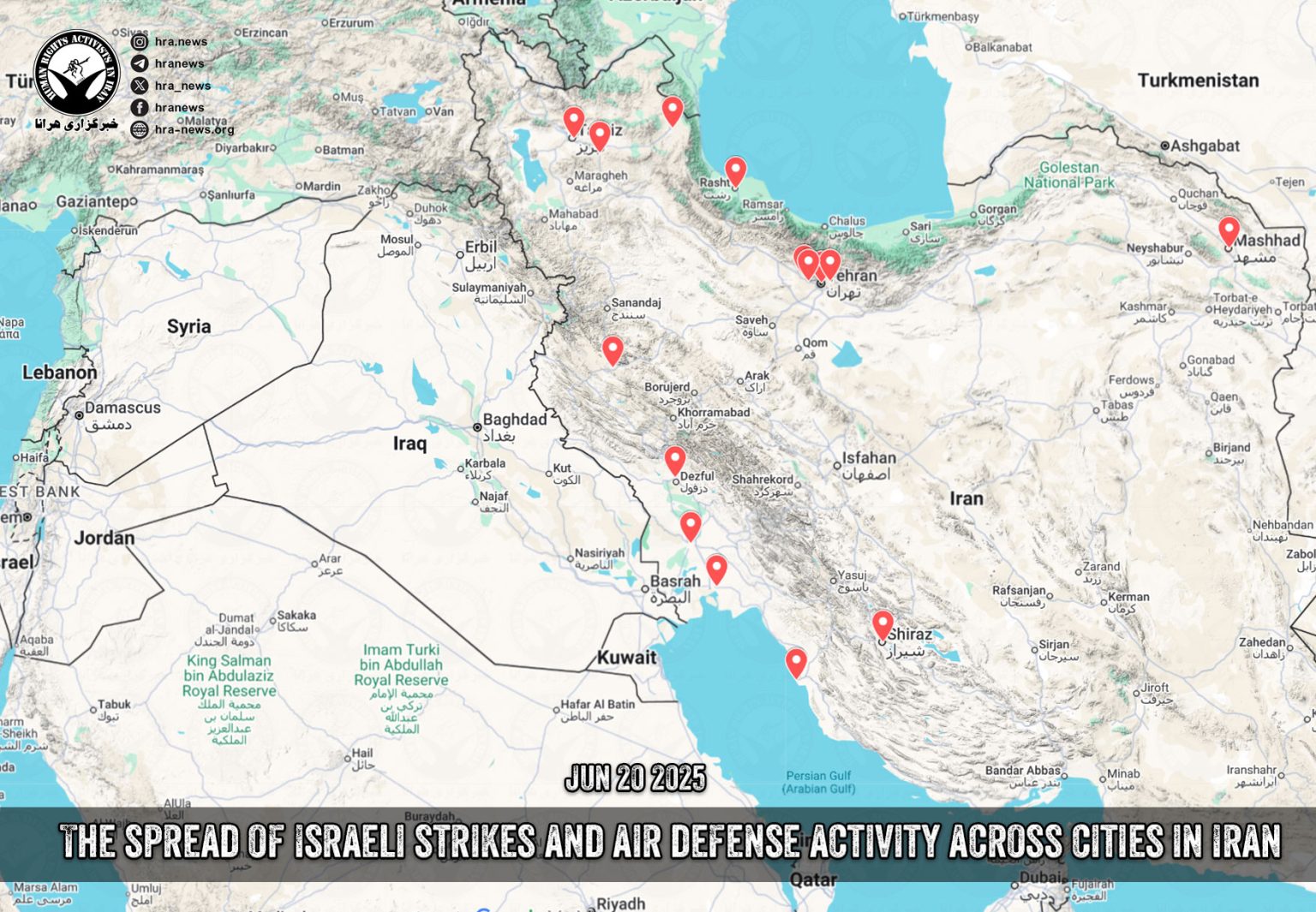 Friday, June 20, 2025 – Iran & Lebanon inline image