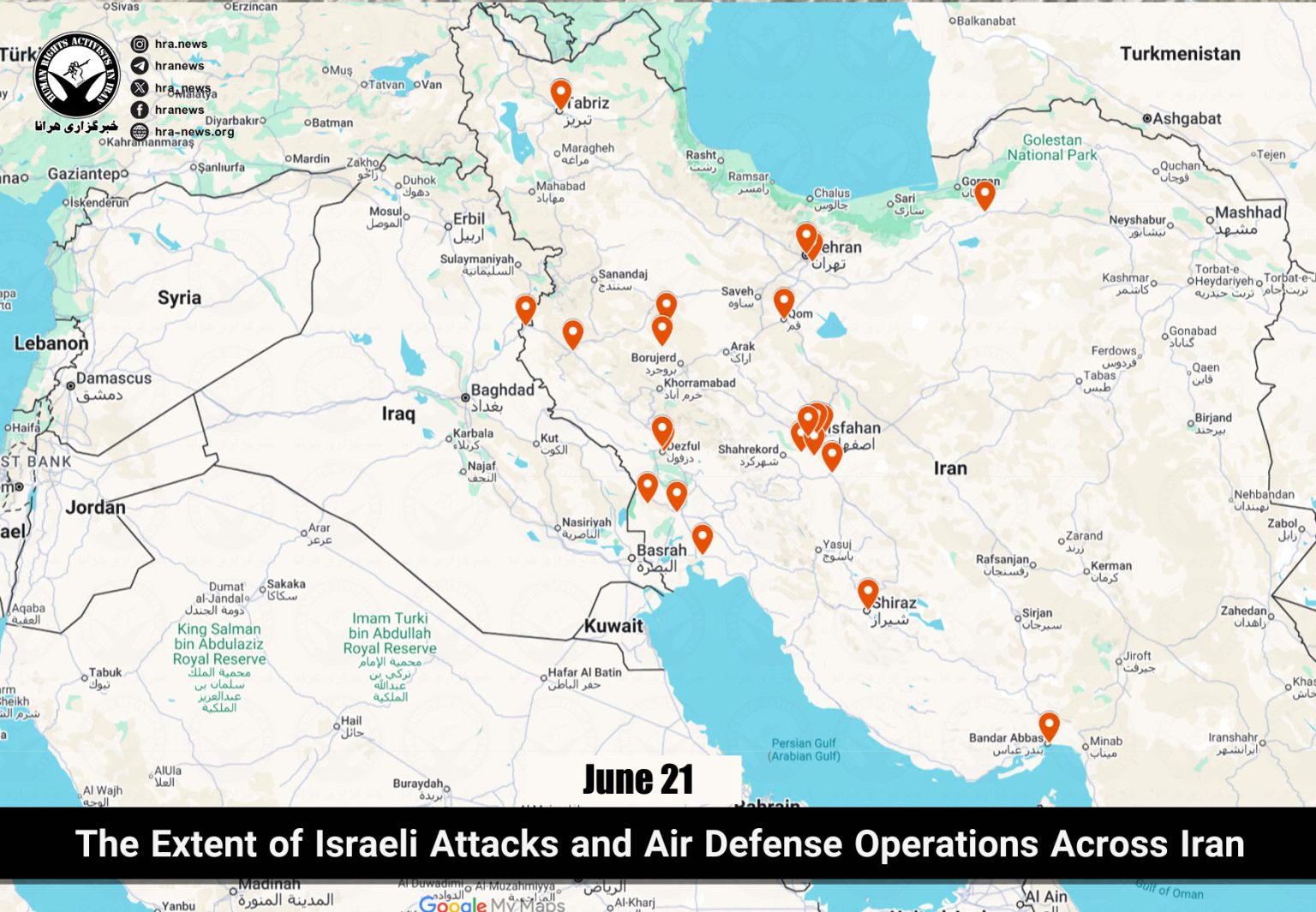 Saturday, June 21, 2025 – Iran & Lebanon inline image