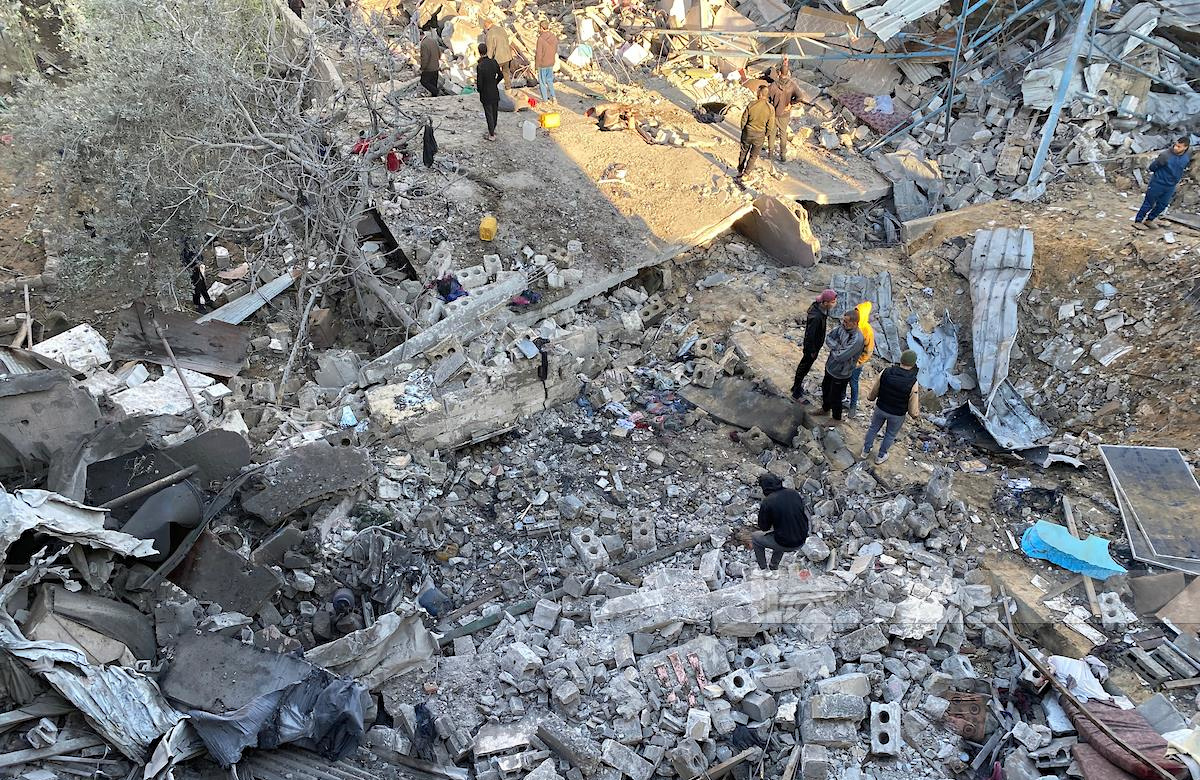 Monday, January 13, 2025 – The Gaza Strip inline image